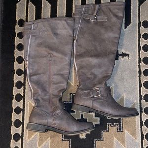 JustFab knee high boots